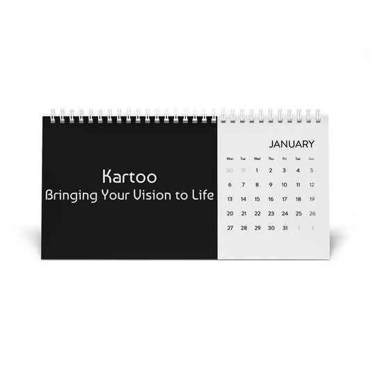 Desk Calendar (2025 grid)